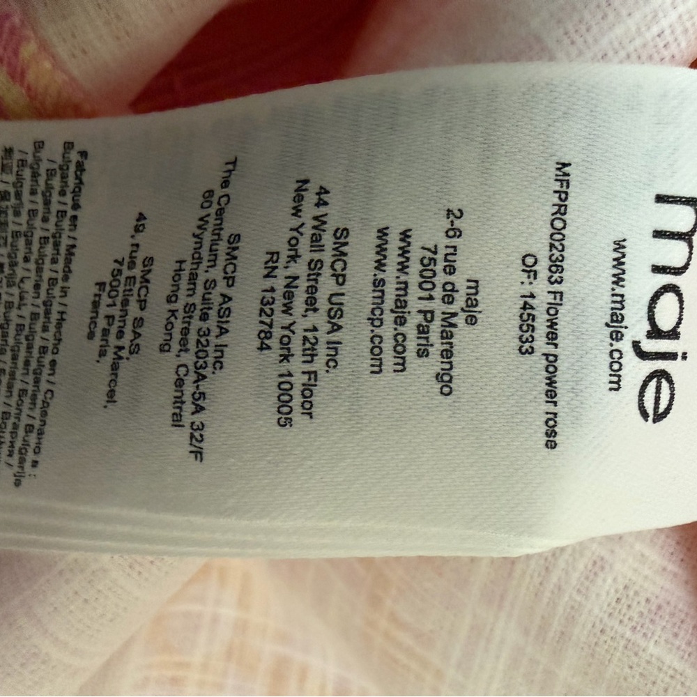NWT MAJE FLOWER POWER DRESS - Picture 3 of 12